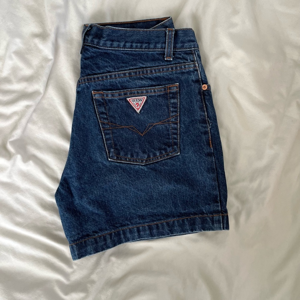 Mid rise guess Jean shorts